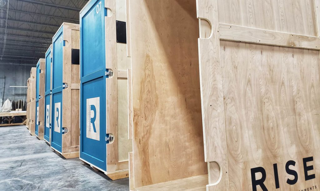 Experience Excellence with Custom Trade Show Displays by RISE Exhibits & Environments.